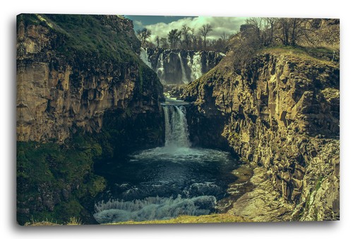 Tela cornice piccola - piccola, cascata