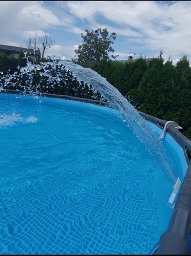 Fontana cascata piscina - ,