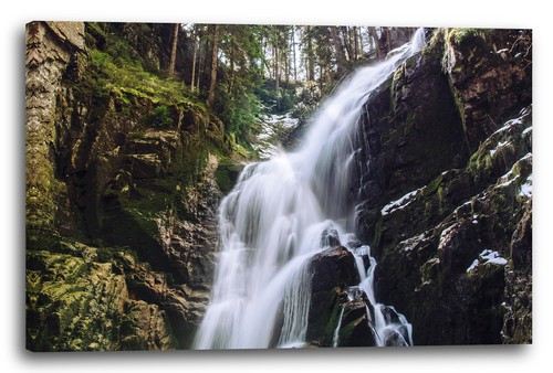 Tela cornice cascata davanti - tela/cornice,