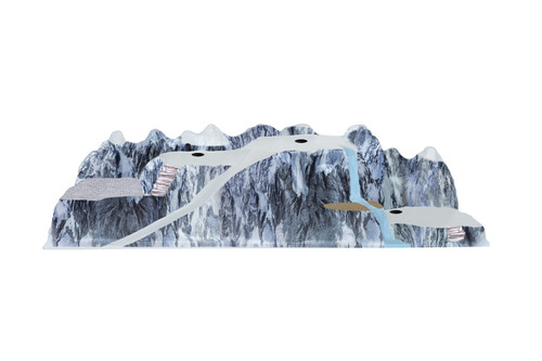 Paesaggio full colour cascata - colour,