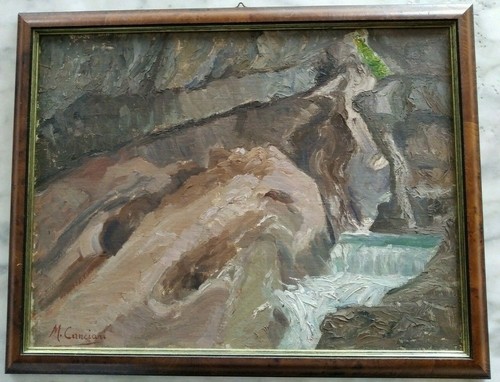 Dipinto olio tela - dipinto, su