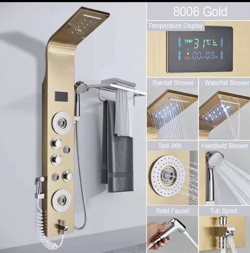 Colonna doccia completa 1 - doccia, 6-in-1