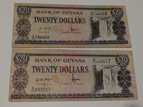 Lotto banconote guyana 20 - lotto,