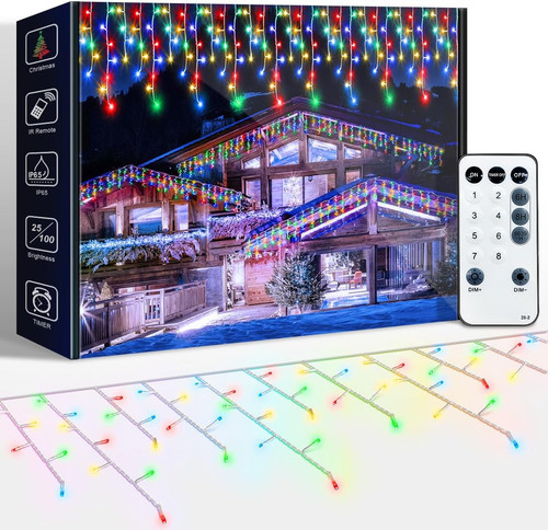 10m luci natale esterno - luci,