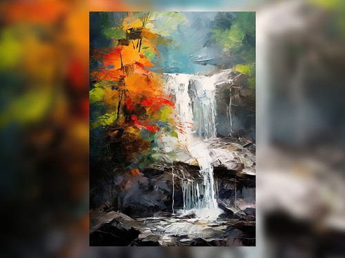 Cascata sopra rocce - cascata,