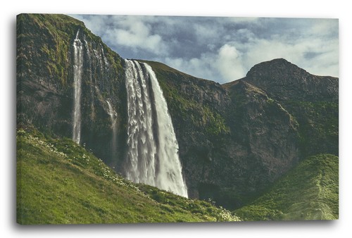 Tela cornice cascata - tela/cornice,