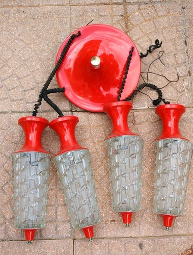 Lampadario cascata con - a,
