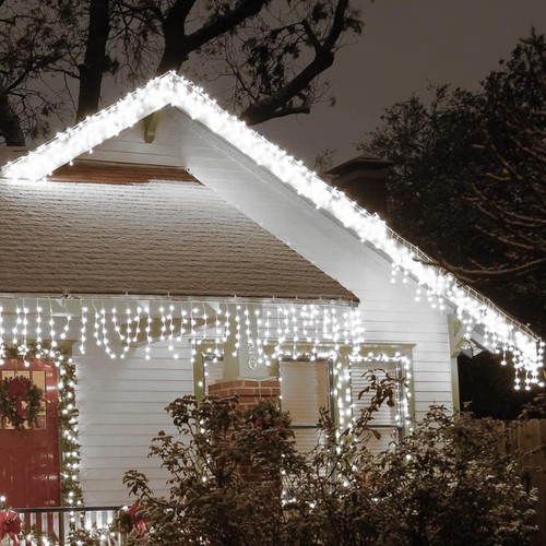 Luci natale cascata esterno - cascata,