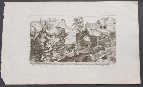 Stampa antica marco sadeler - stampa,
