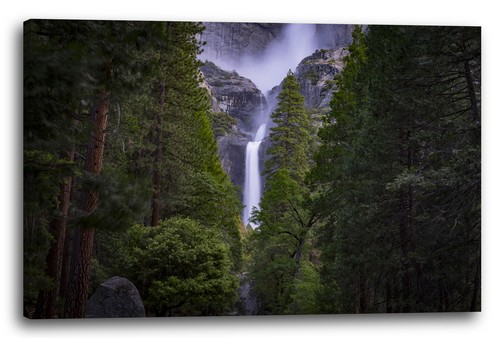 Tela cornice cascata natura - tela/cornice,
